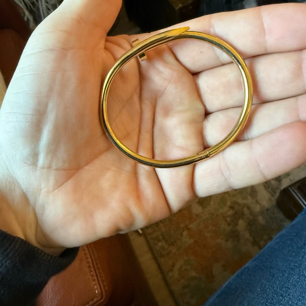 Gold Bangle Bracelet